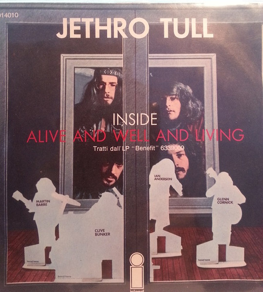 Jethro Tull – Inside / Alive And Well And Living (1970, Vinyl