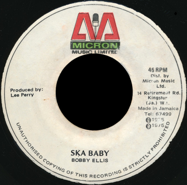 baixar álbum Bobby Ellis - Ska Baby