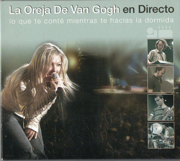 LA OREJA DE VAN GOGH - LO QUE TE CONTÉ MIENTRAS TE HACÍAS LA DORMIDA - EN  DIRECTO - 2 DVD