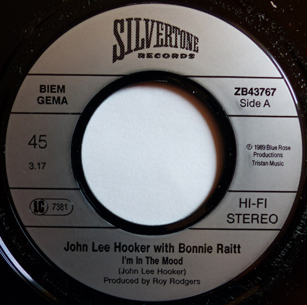 Album herunterladen Download John Lee Hooker With Bonnie Raitt John Lee Hooker With Carlos Santana & The Santana Band - Im In The Mood The Healer album