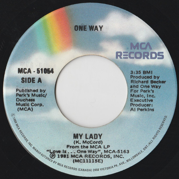 descargar álbum One Way - My Lady