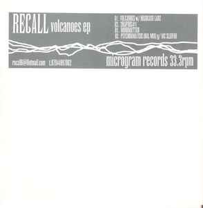 Recall (8) - Volcanoes EP album cover