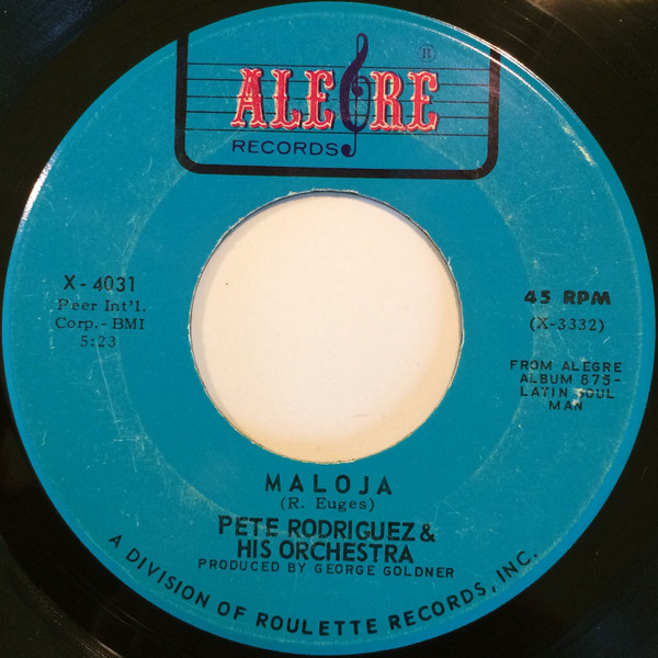 descargar álbum Pete Rodriguez & His Orchestra - La Orquesta Maloja