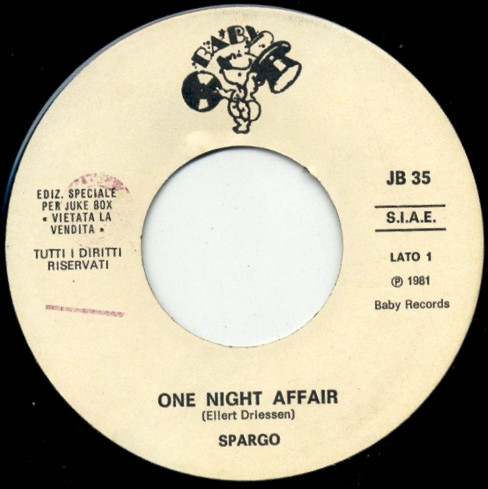 ladda ner album Spargo Gepy & Gepy - One Night Affair Sera Sarà