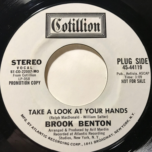 Album herunterladen Brook Benton - Take A Look At Your Hands