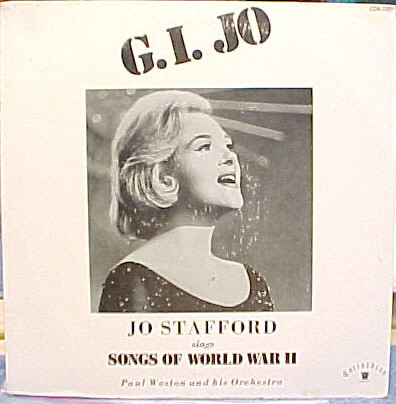 Jo Stafford With Paul Weston And His Orchestra – G. I. Jo (1987