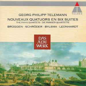 Georg Philipp Telemann - Nouveaux Quatuors En Six Suites (The Paris Quartets) album cover