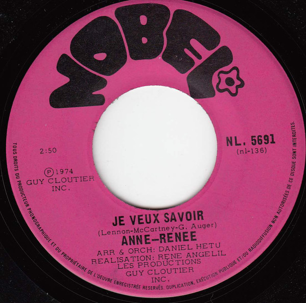 Album herunterladen Anne Renée - Je Veux Savoir