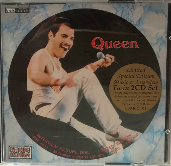 Queen – Interview Picture Disc Limited Edition (1993, CD) - Discogs