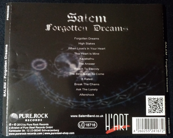 Album herunterladen Salem - Forgotten Dreams