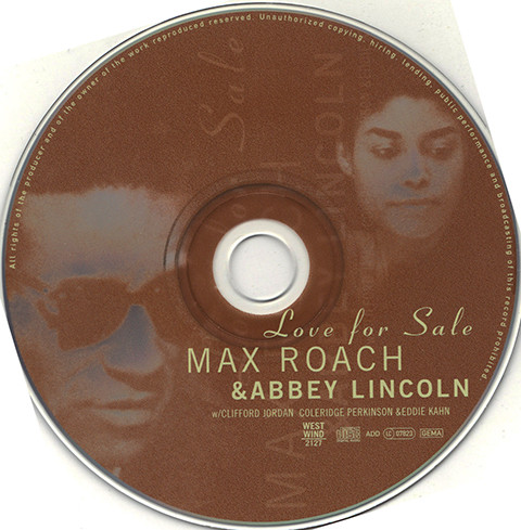 baixar álbum Max Roach & Abbey Lincoln - Love For Sale