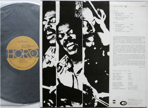 Roy Haynes – Jazz A Confronto (1979, Vinyl) - Discogs