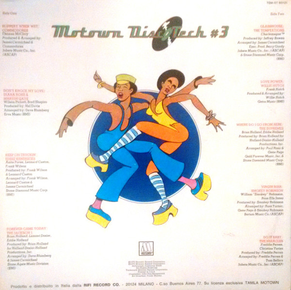 ladda ner album Various - Motown Disc O Tech 3