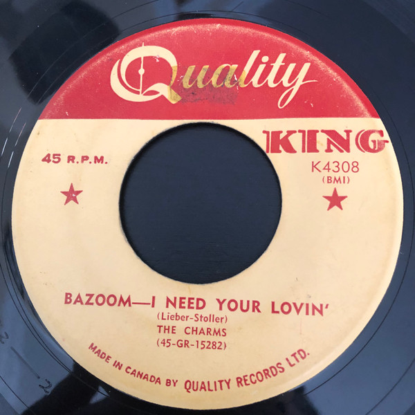 The Charms – Bazoom (I Need Your Lovin') / Ling, Ting, Tong (1955