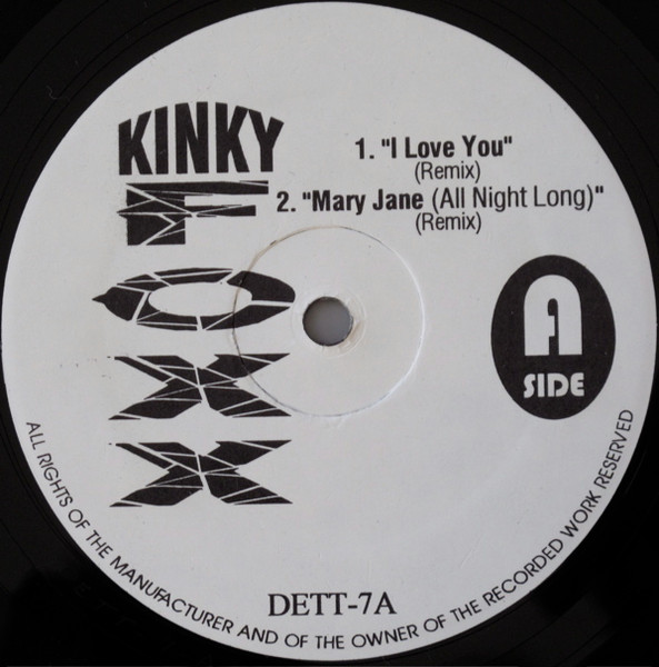 Mary J. Blige / KRS-One – I Love You (Remix) / Mary Jane (All Night 