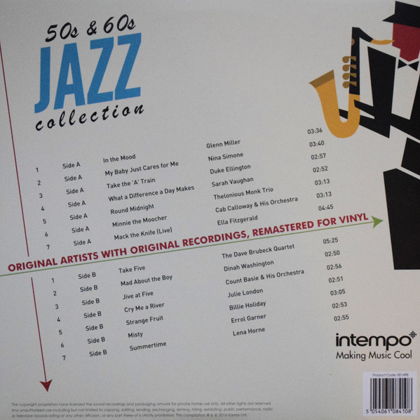 baixar álbum Various - 50s 60s Jazz Collection