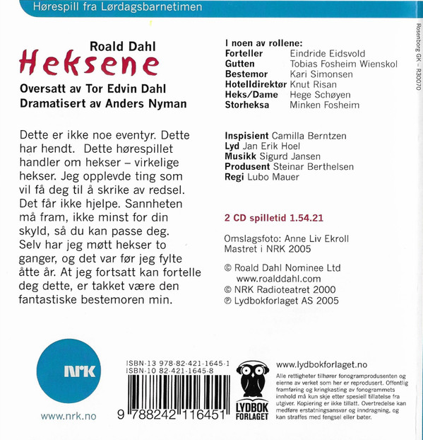 Album herunterladen Roald Dahl - Heksene