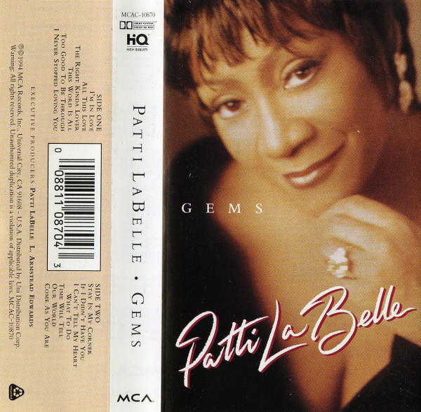 Patti LaBelle - Gems | Releases | Discogs