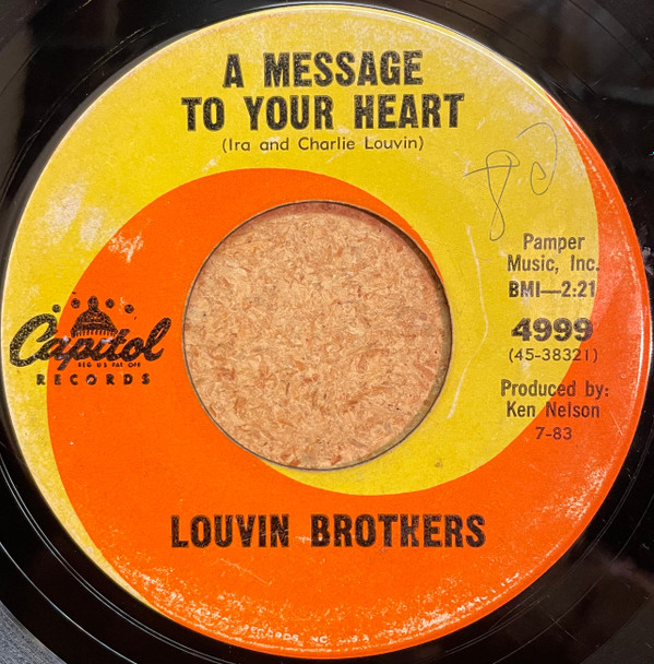 lataa albumi The Louvin Brothers - A Message To Your Heart Im Glad That Im Not Him