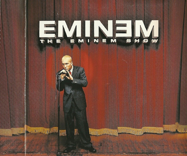 Quadro Moderno Eminem The Eminem Show 33X33 cm Copertina Vinile Musica Rap