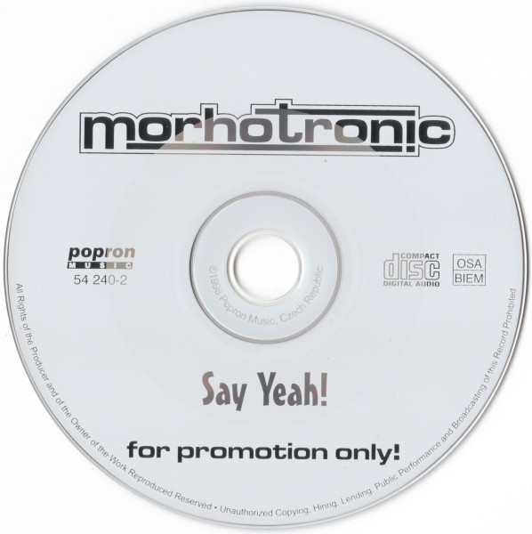 last ned album Morhotronic - Say Yeah