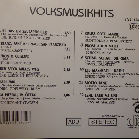 Album herunterladen Various - Volksmusikhits