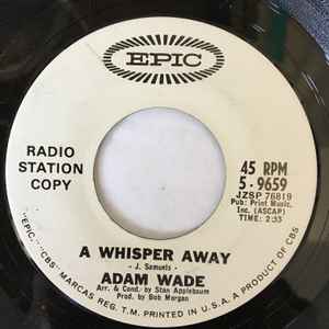 Adam Wade (2) - A Whisper Away album cover