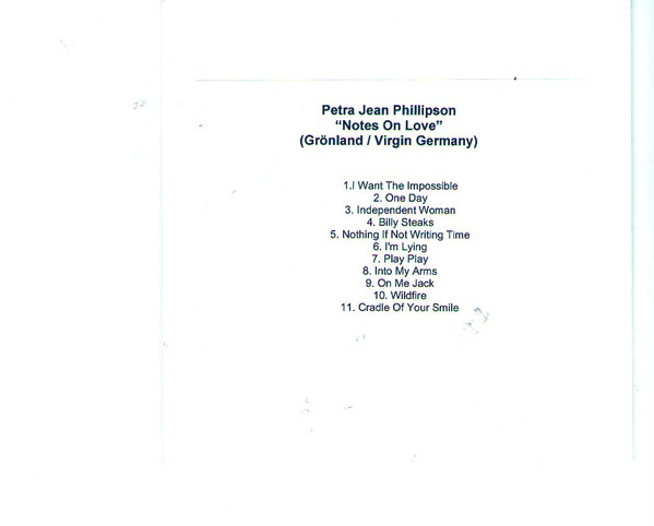 télécharger l'album Petra Jean Phillipson - Notes On Love