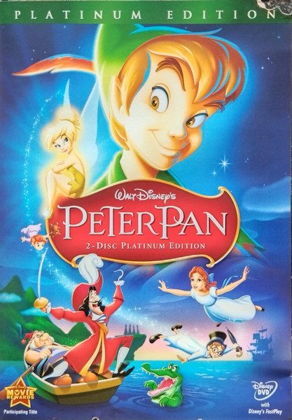 No Artist – Peter Pan (2-Disc Platinum Edition) (2007, Platinum Edition ...