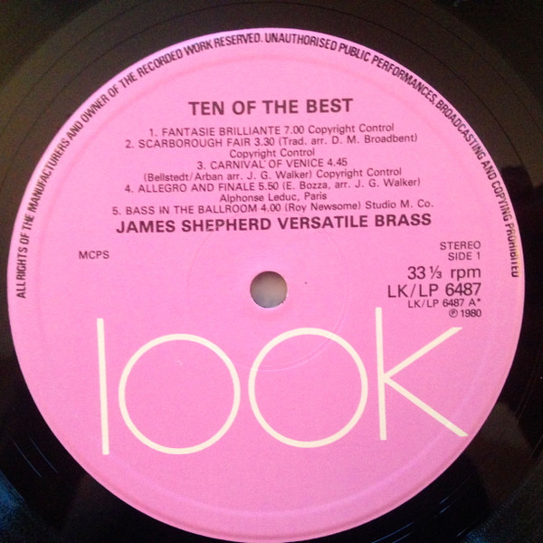 télécharger l'album James Shepherd Versatile Brass - Ten Of The Best