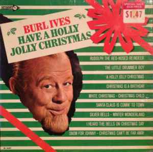 Burl Ives - Have A Holly Jolly Christmas album cover