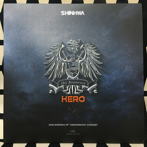 Shinhwa – 2016 Shinhwa 18th Anniversary Concert Hero Live LP (2016