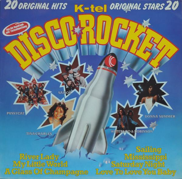 Discorocket (20 Original Hits - 20 Original Stars) (1976, Vinyl 