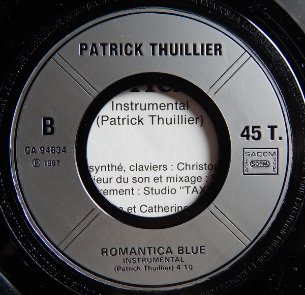 baixar álbum Patrick Thuillier - Romantica Blue