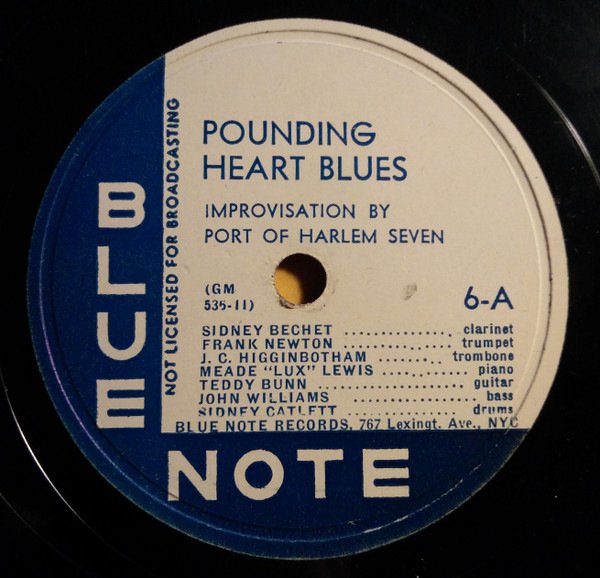 Port Of Harlem Seven / Sidney Bechet Quintet – Pounding Heart 