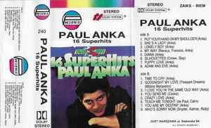Paul Anka - 16 Superhits album cover