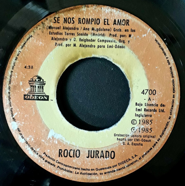 ladda ner album Rocio Jurado - Se Nos Rompió El Amor