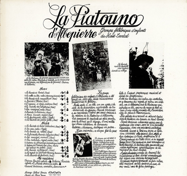 ladda ner album La Piatouno D'albepierre - Untitled