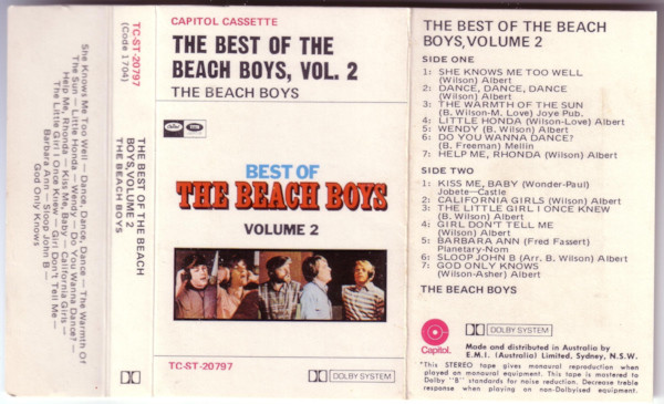 The Beach Boys – The Best Of The Beach Boys Volume 2 (Vinyl) - Discogs