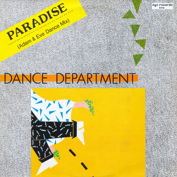 Dance Department – Paradise (1986, Picture Sleeve, Vinyl) - Discogs