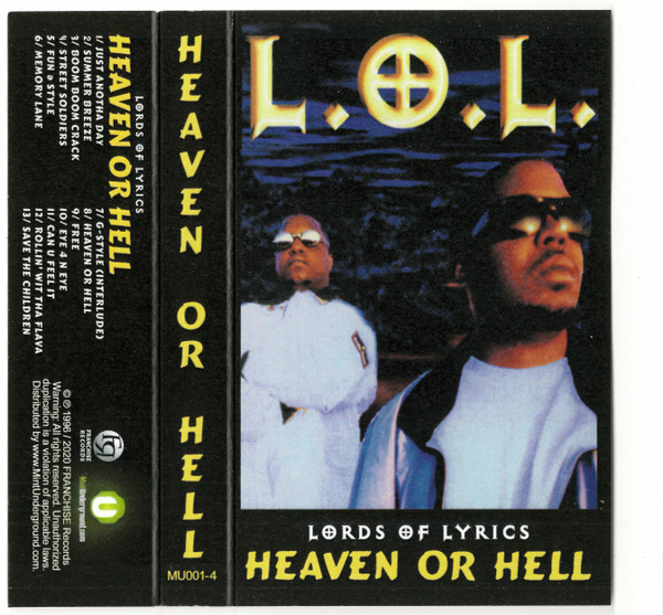 L.O.L. Heaven or Hell レコード Gangsta Rap - 洋楽