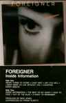 Cover of Inside Information, 1987, Cassette