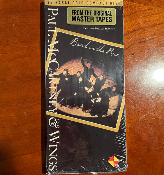 Paul McCartney & Wings – Band On The Run (1993, 24 kt gold disc