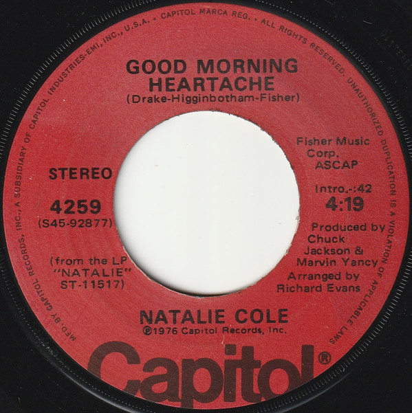 last ned album Natalie Cole - Sophisticated Lady Shes A Different Lady Good Morning Heartache