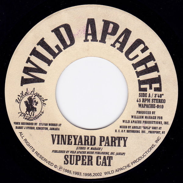 last ned album Super Cat - Vineyard Party