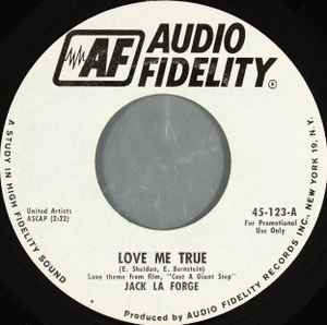 Jack La Forge - Love Me True / Hit The Road Jack album cover