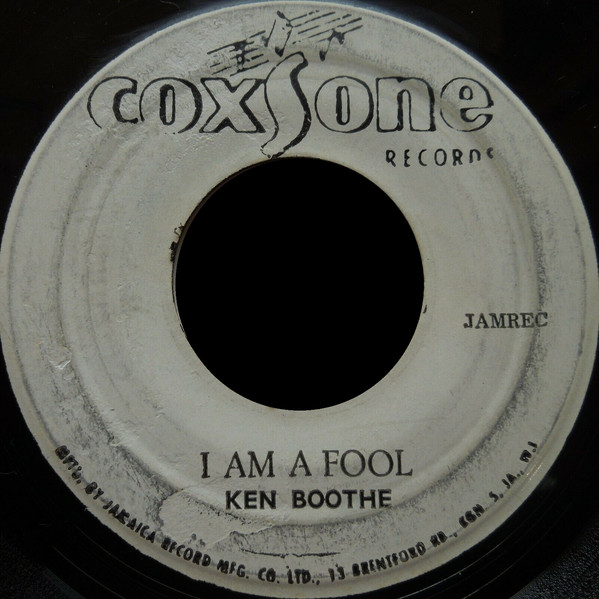 Ken Boothe, Delroy Wilson – I Am A Fool / Riding For A fall (Vinyl