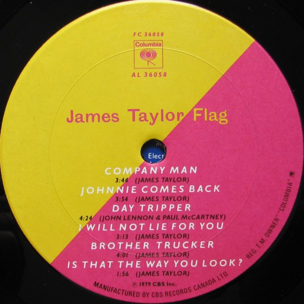 James Taylor - Flag | Columbia (FC 36058) - 5