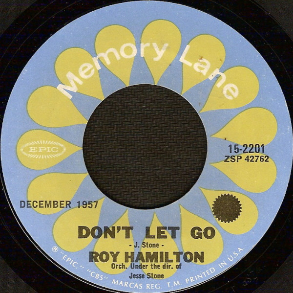 Roy Hamilton – Don't Let Go / You'll Never Walk Alone (Vinyl