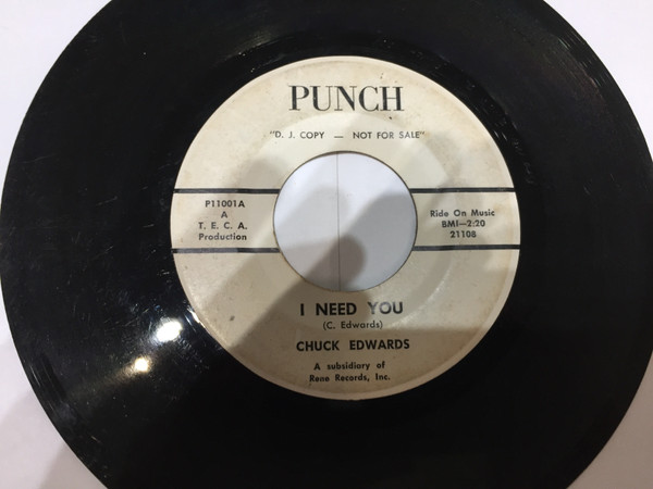 lataa albumi Chuck Edwards - I Need You